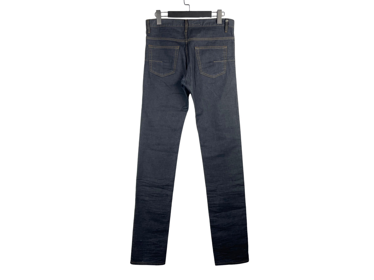 Dior Homme FW07 Raw Denim Slim Straight Jeans