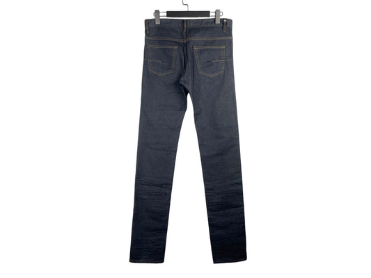 Dior Homme FW07 Raw Denim Slim Straight Jeans