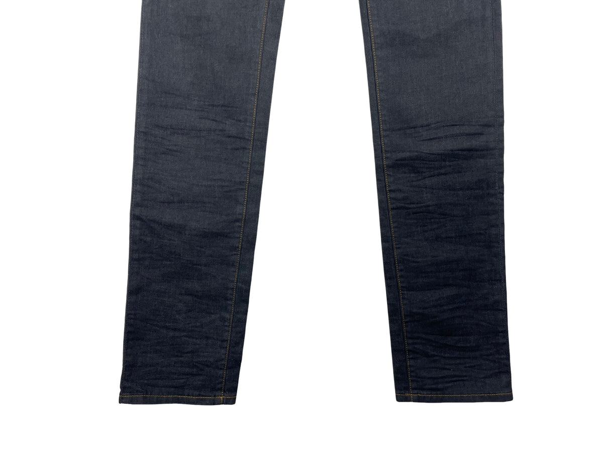 Dior Homme FW07 Raw Denim Slim Straight Jeans