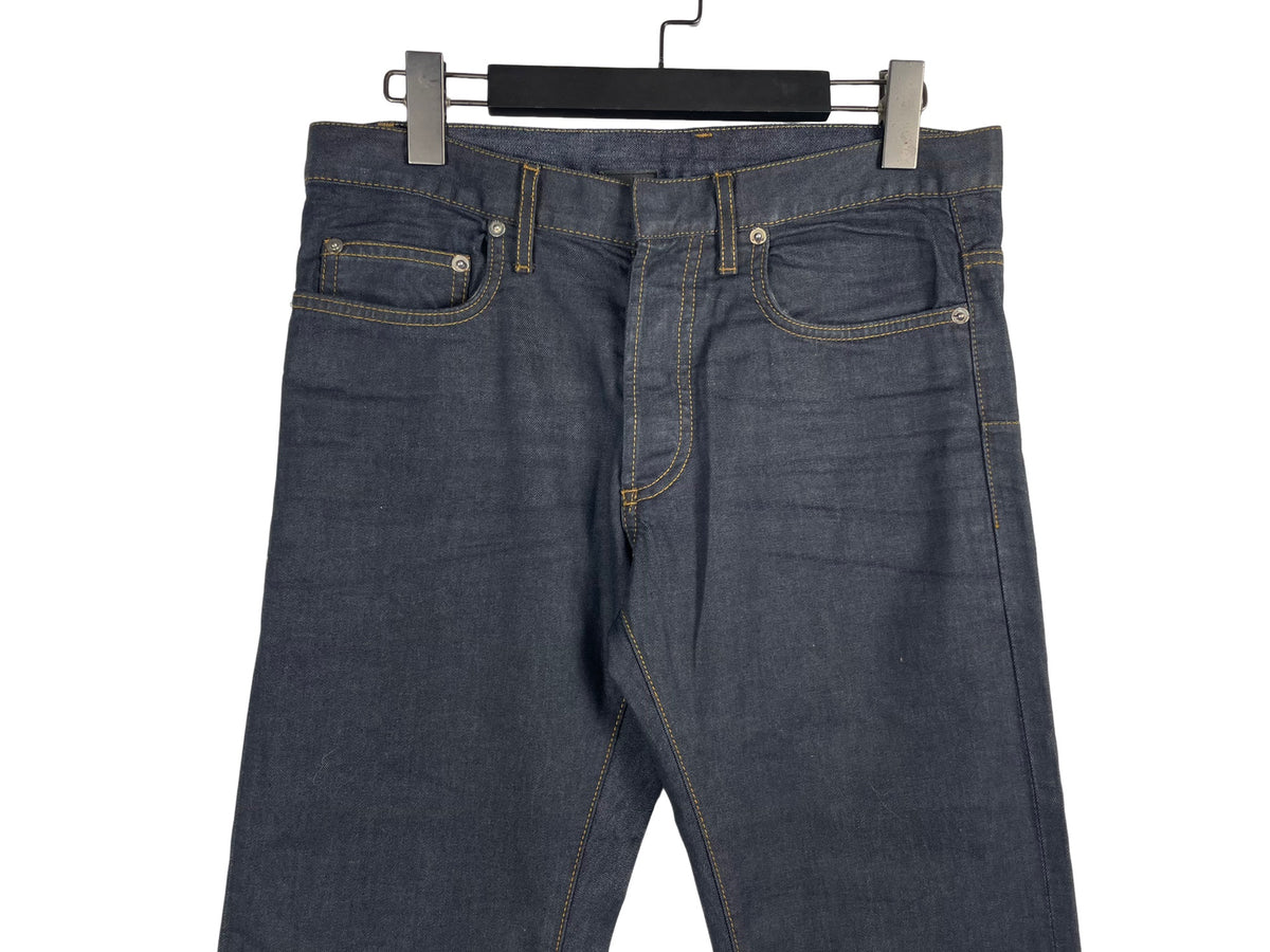 Dior Homme FW07 Raw Denim Slim Straight Jeans