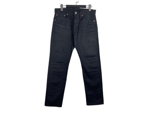 RRL Double RL Slim Fit Black Selvedge Jeans