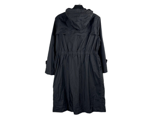 Moncler Long Hooded Windbreaker Coat