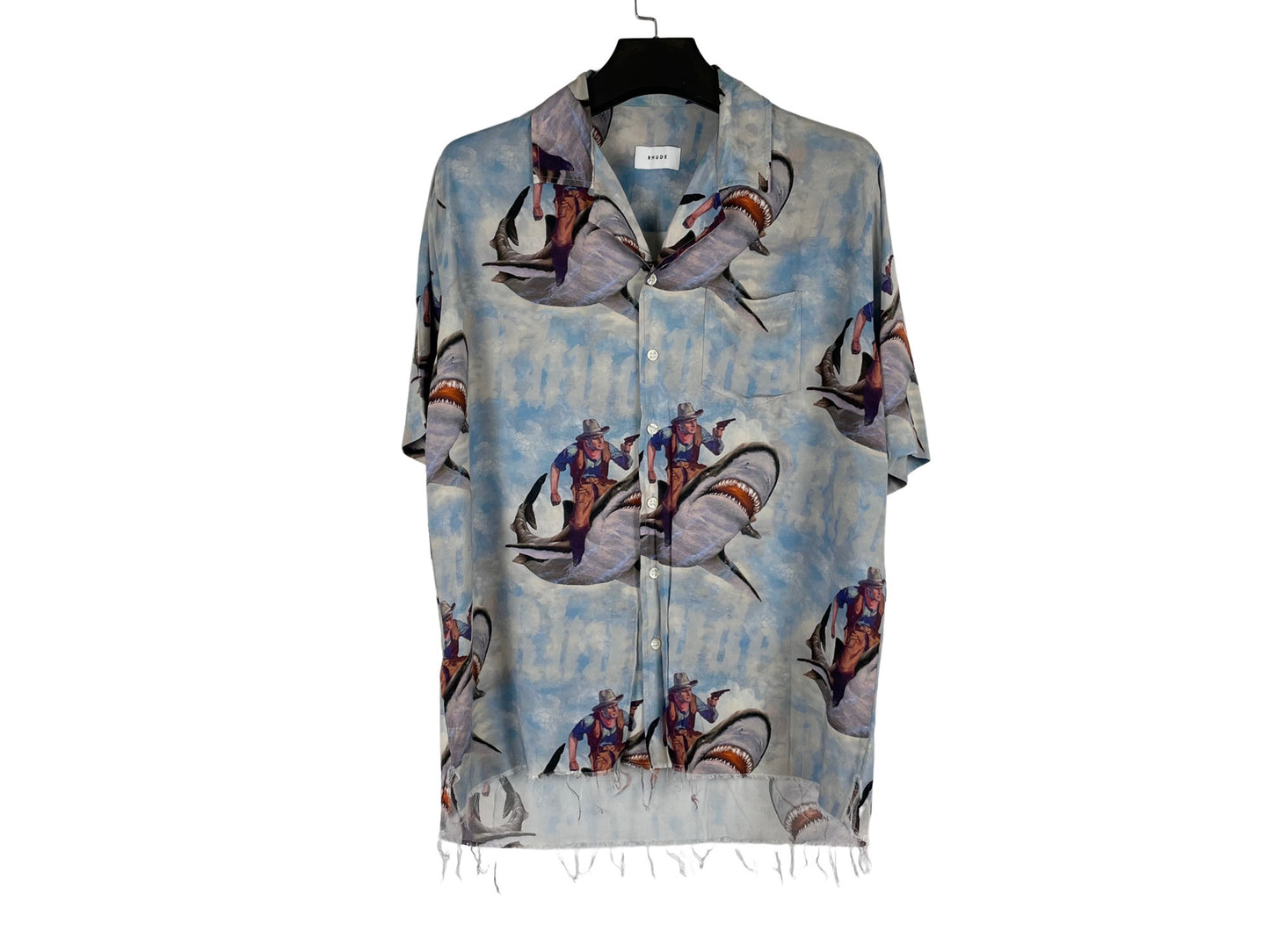 Rhude Printed Hawaiian Shirt
