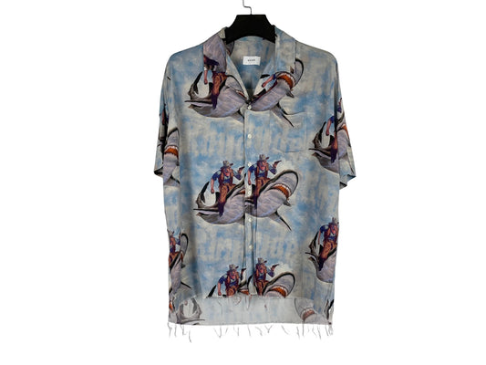 Rhude Printed Hawaiian Shirt