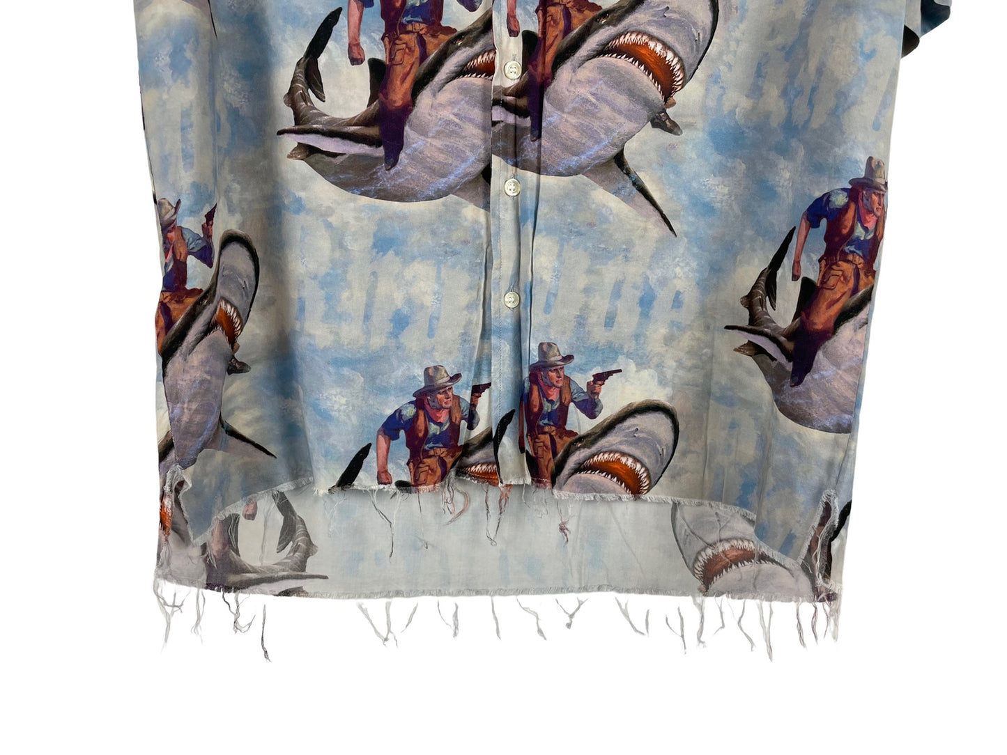 Rhude Printed Hawaiian Shirt