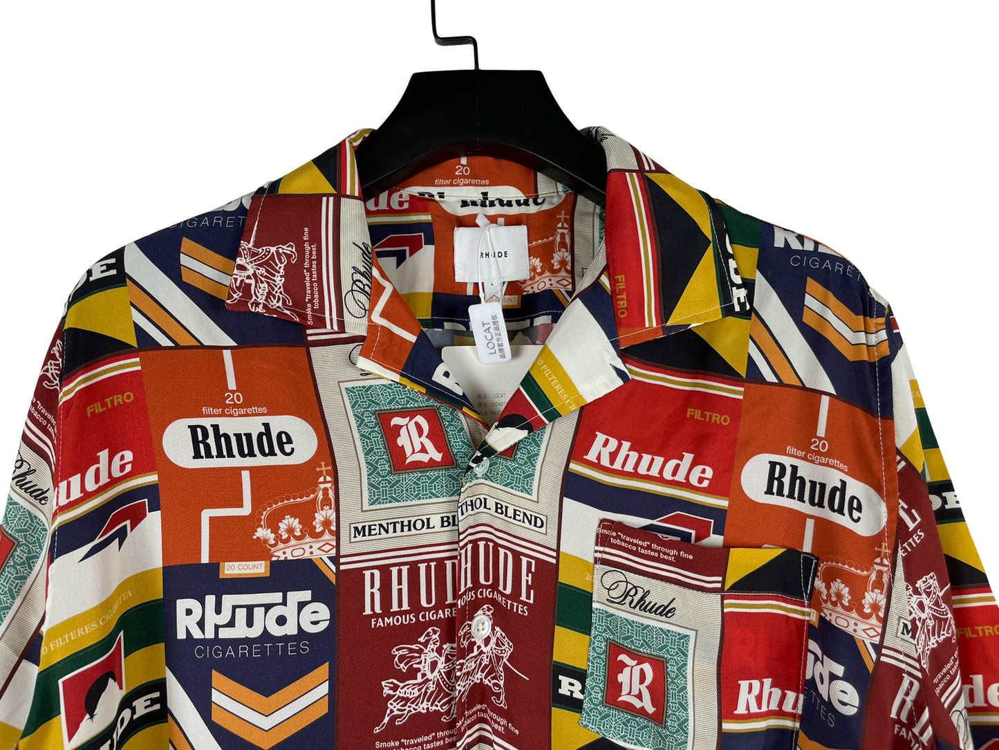 Rhude Cigaretta Silk Shirt