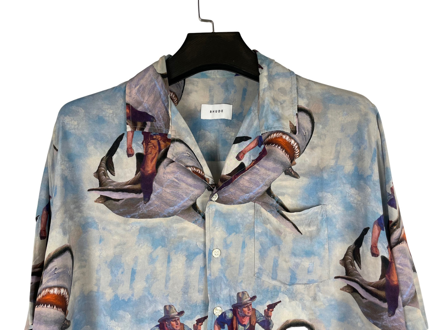 Rhude Printed Hawaiian Shirt