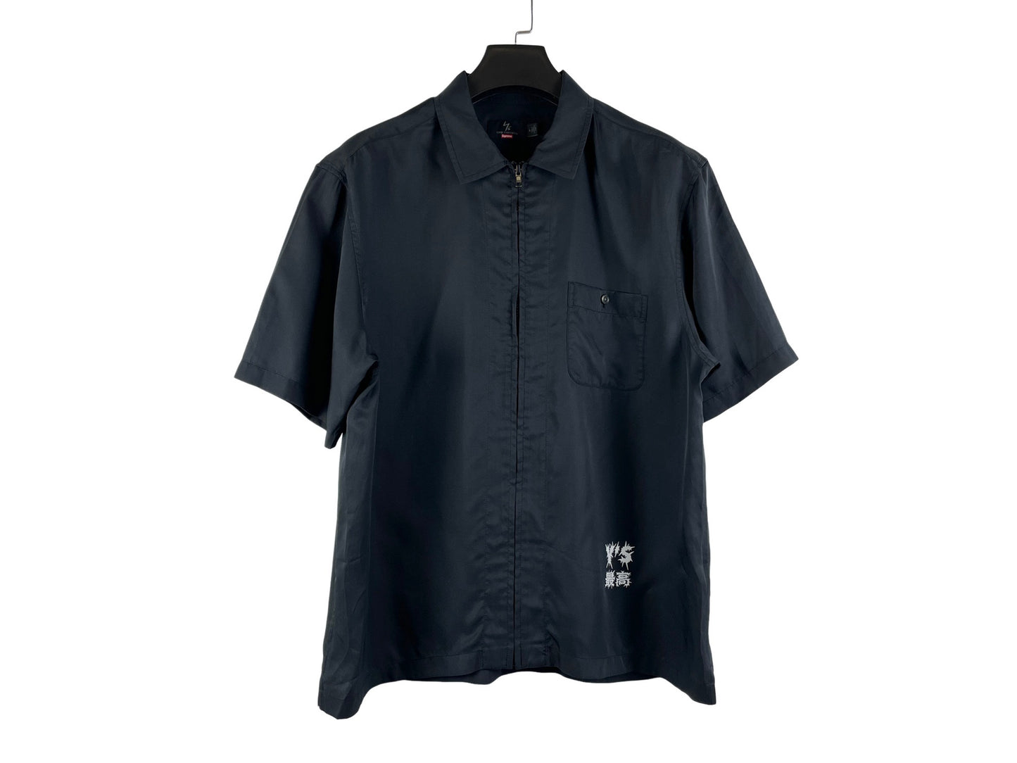 Supreme x Y'S Yohji Yamamoto Zip Silk S/S Shirt FW25