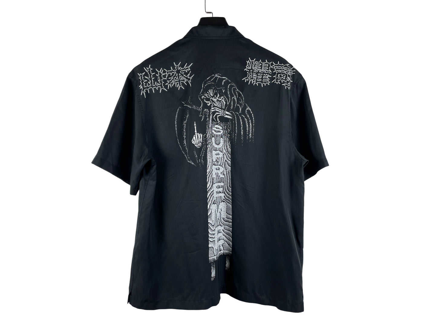 Supreme x Y'S Yohji Yamamoto Zip Silk S/S Shirt FW25