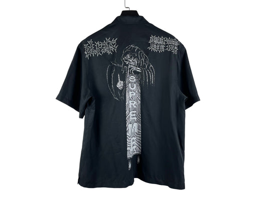 Supreme x Y'S Yohji Yamamoto Zip Silk S/S Shirt FW25