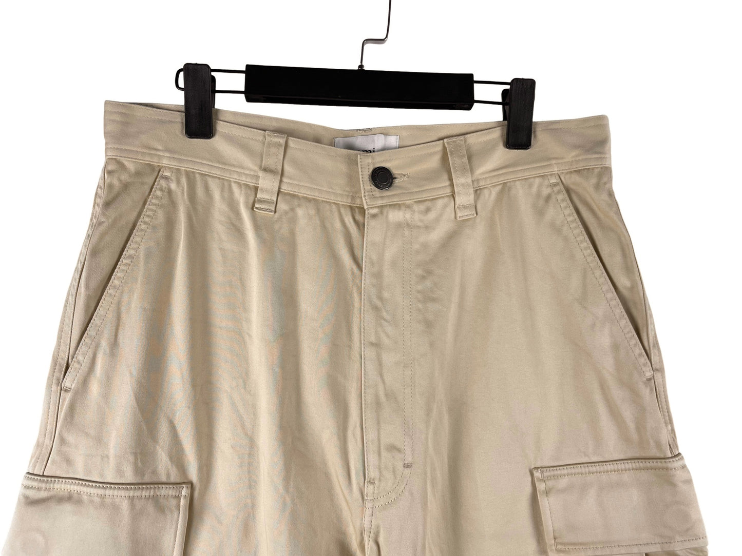 Ami Paris Cargo Short Beige