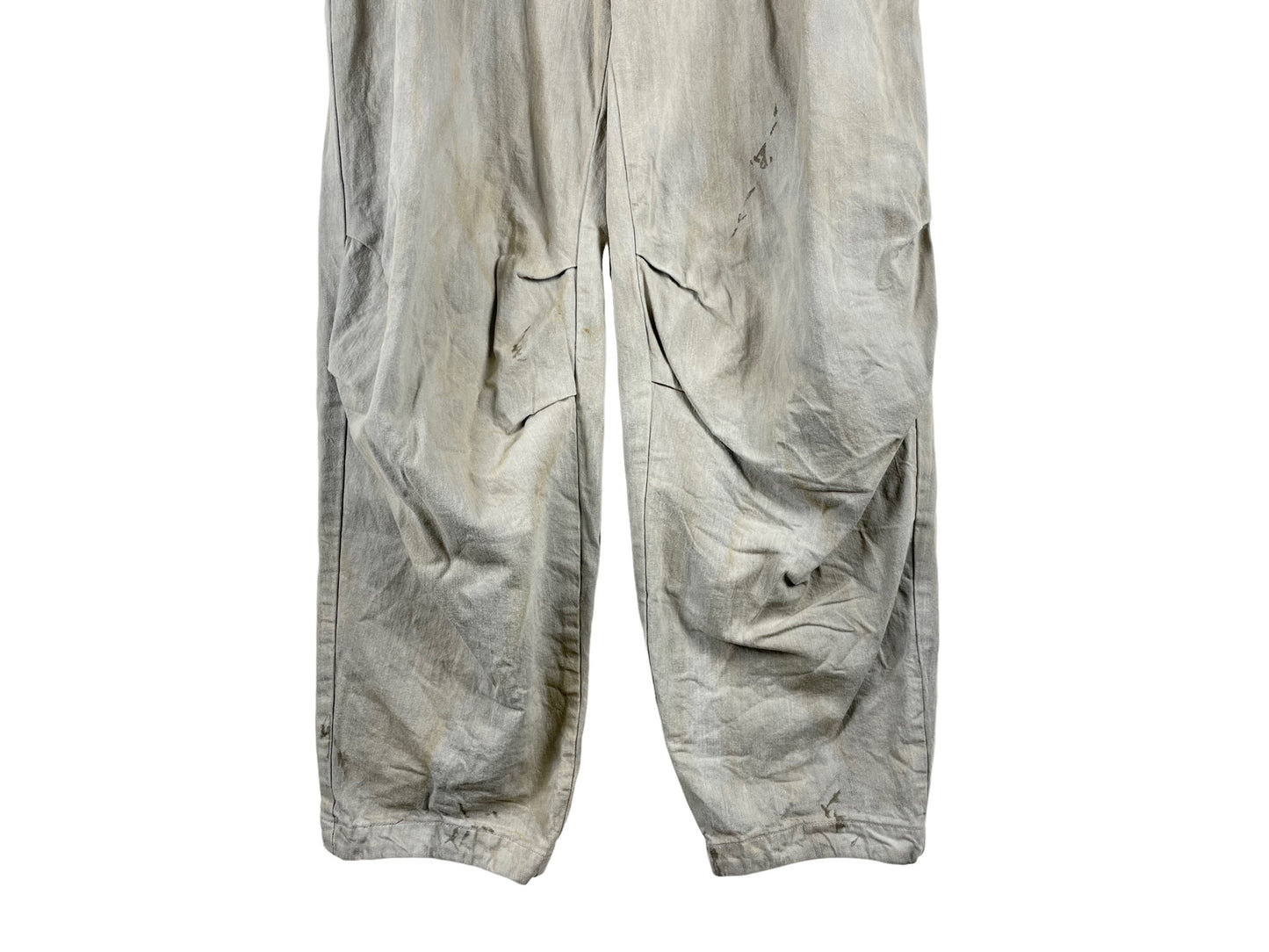Devoa Baggy Pants Bleached Denim