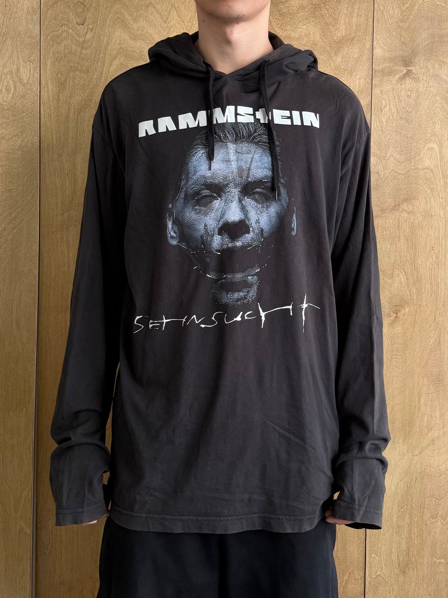 Vetements Rammstein Hooded Long Sleeve AW18