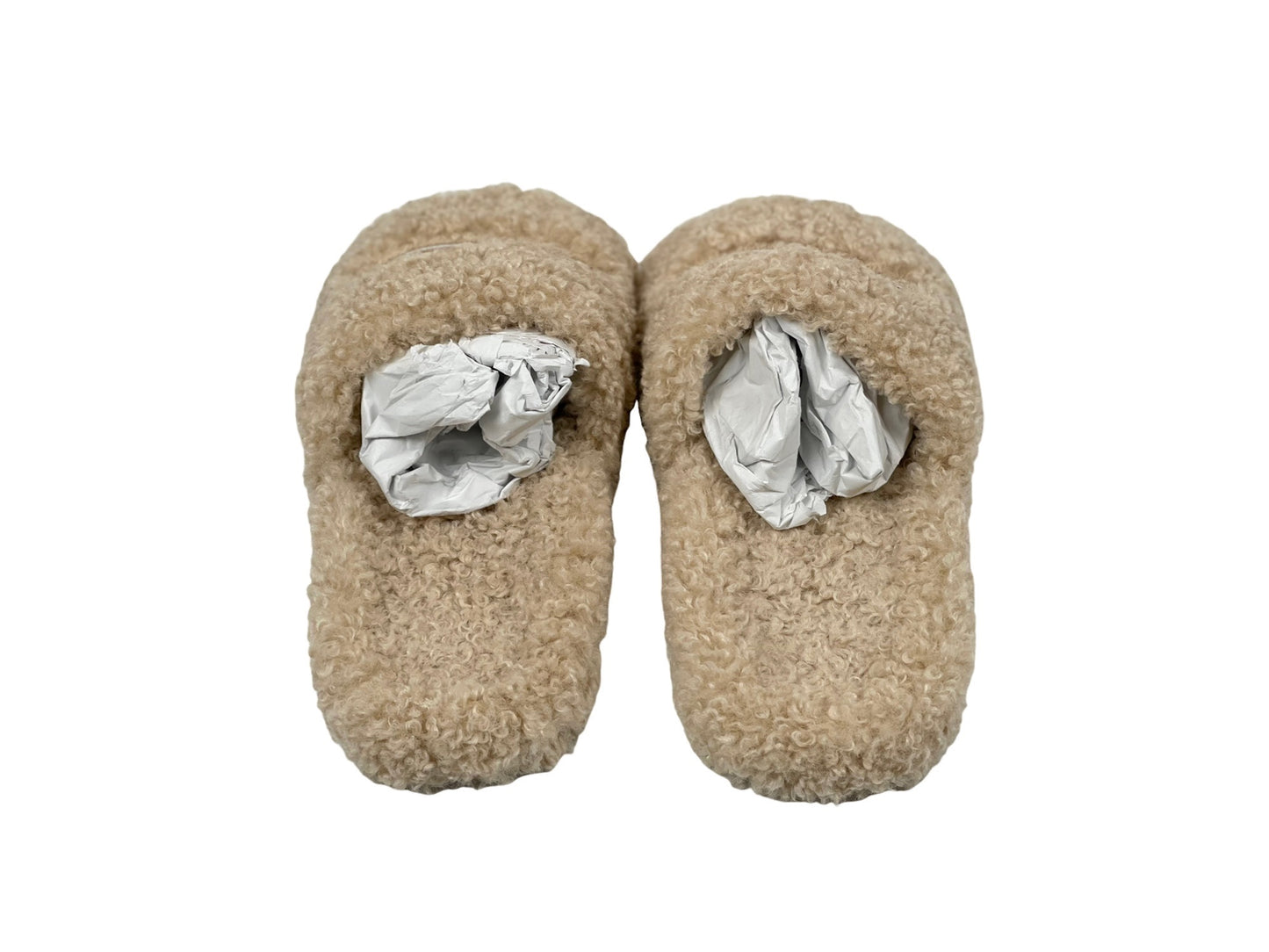 Balenciaga Wave Logo Furry Slides