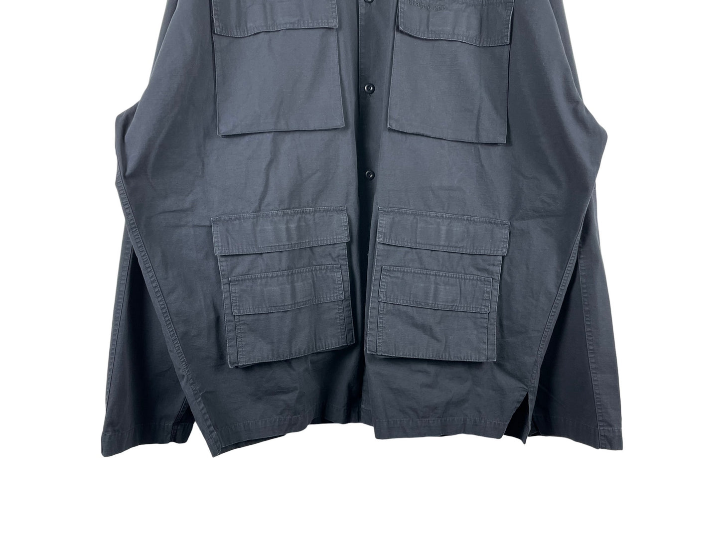 Balenciaga Military Oversized Cargo Shirt Jacket