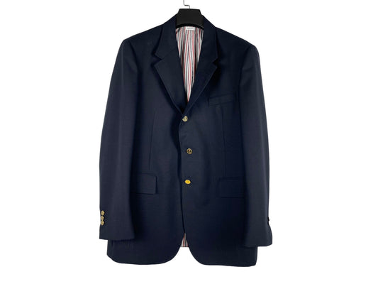 Thom Browne Navy Classic Blazer