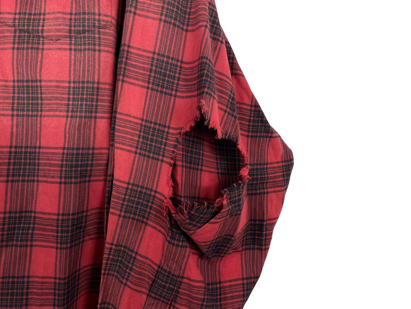 Balenciaga Checked Oversized Hooded Shirts SS24