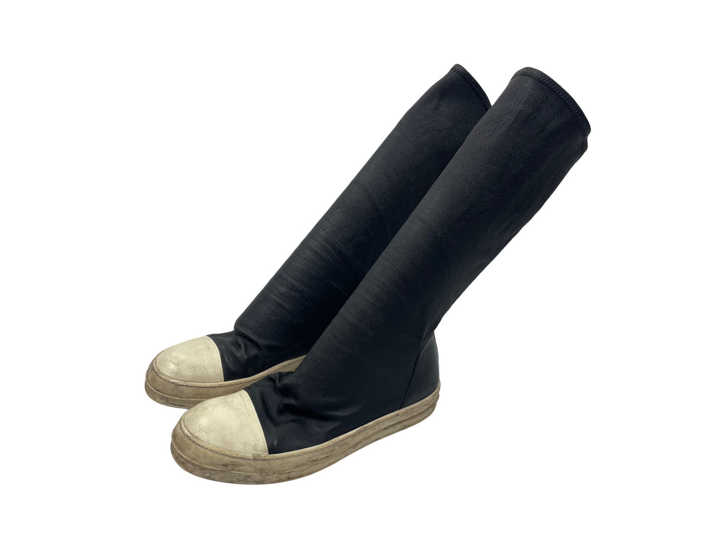 Rick Owens Leather Sock Ramones