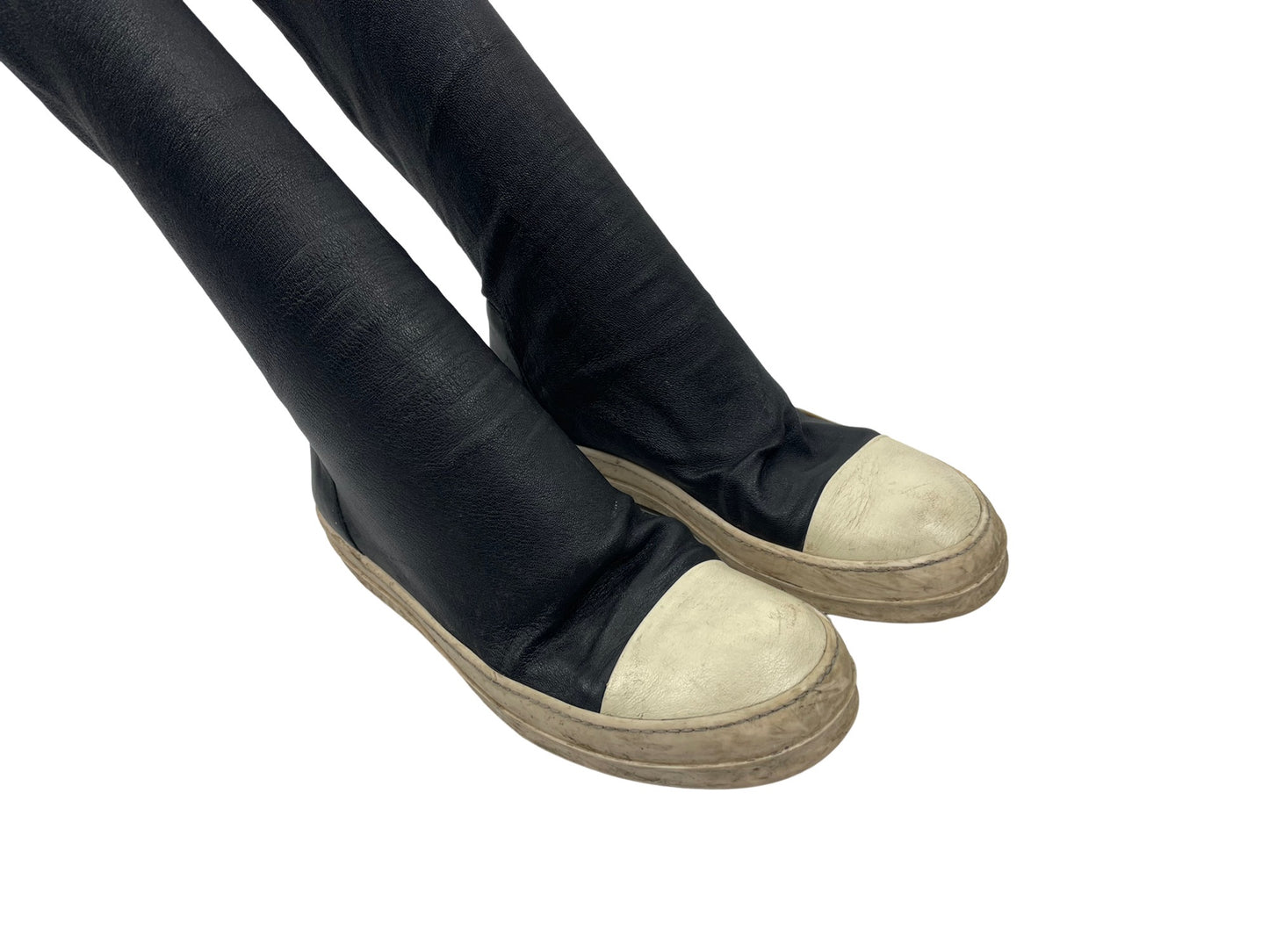 Rick Owens Leather Sock Ramones