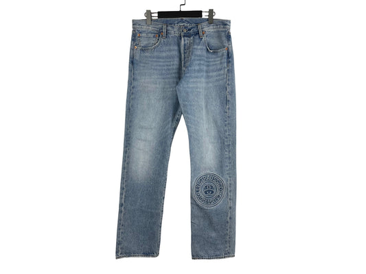 Stussy x Levi’s Embossed 501 Jeans