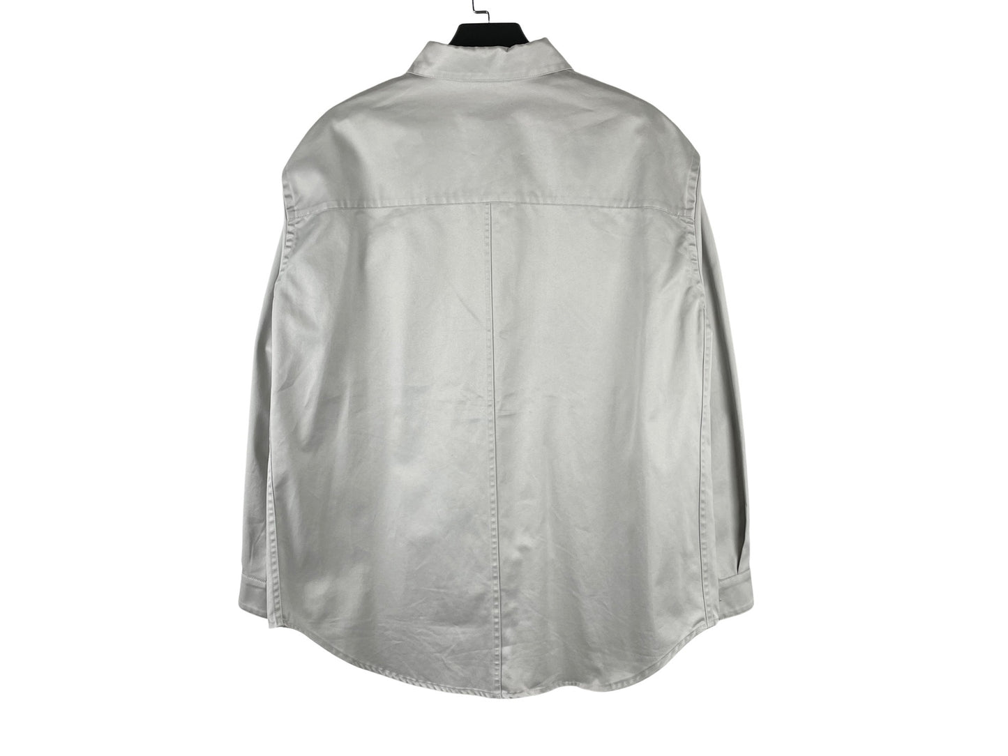 Balenciaga Logo Embroidered Overshirt