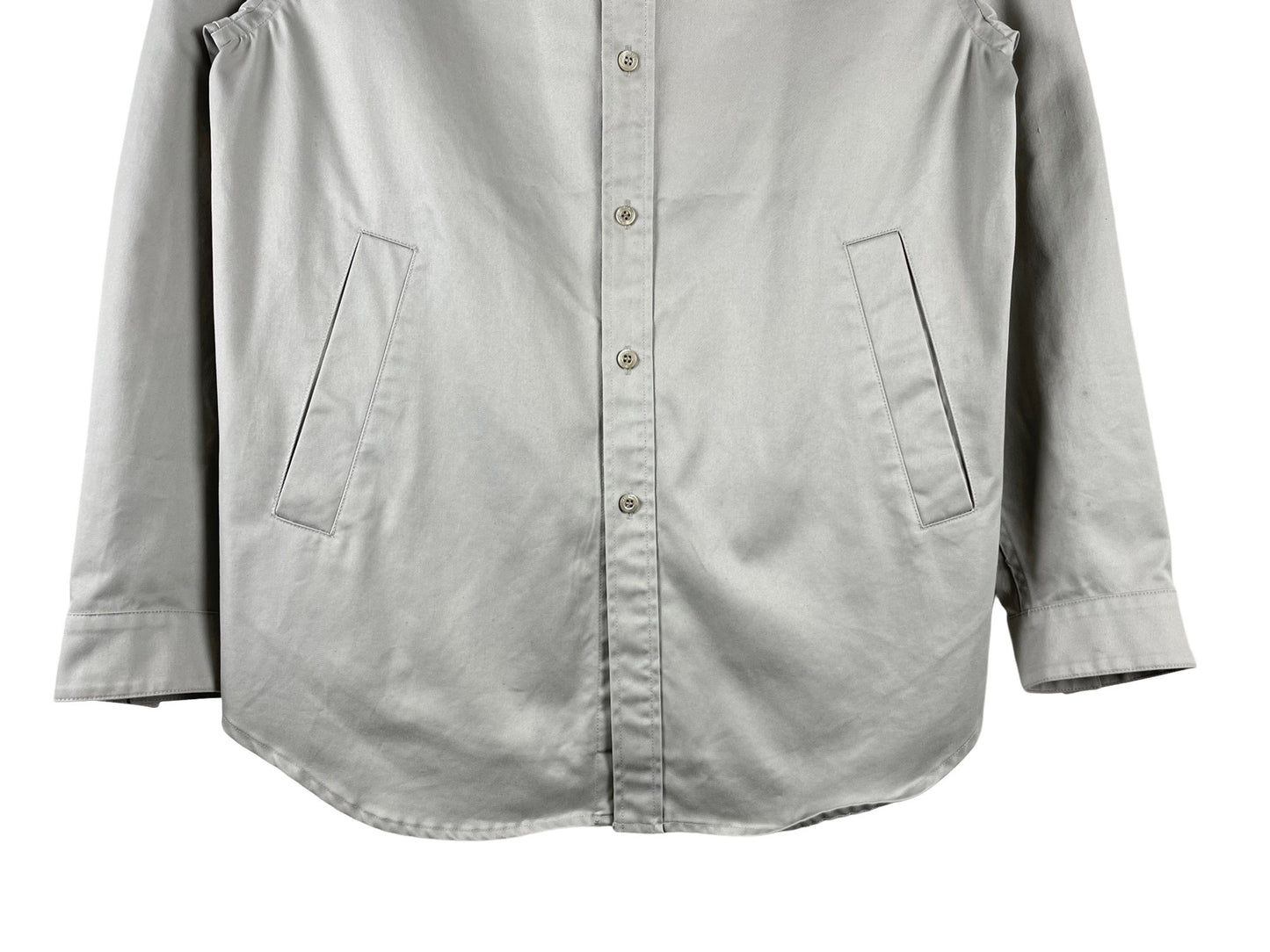 Balenciaga Logo Embroidered Overshirt