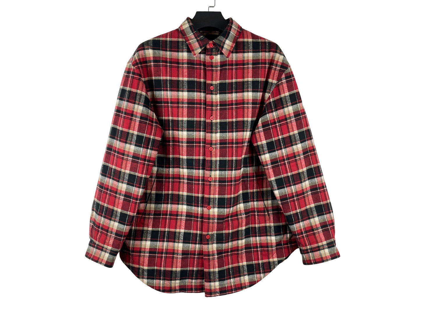 Balenciaga Checked Oversized Shirt