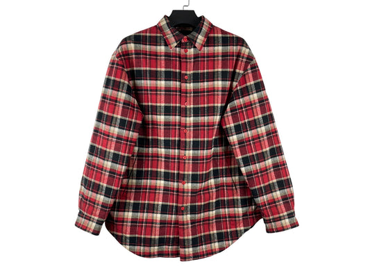 Balenciaga Checked Oversized Shirt