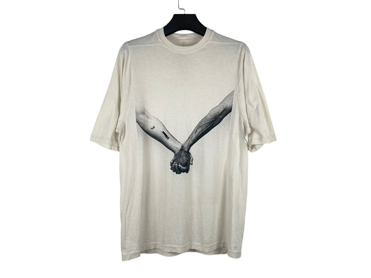 Rick Owens Holding Hands Jumbo T-Shirt