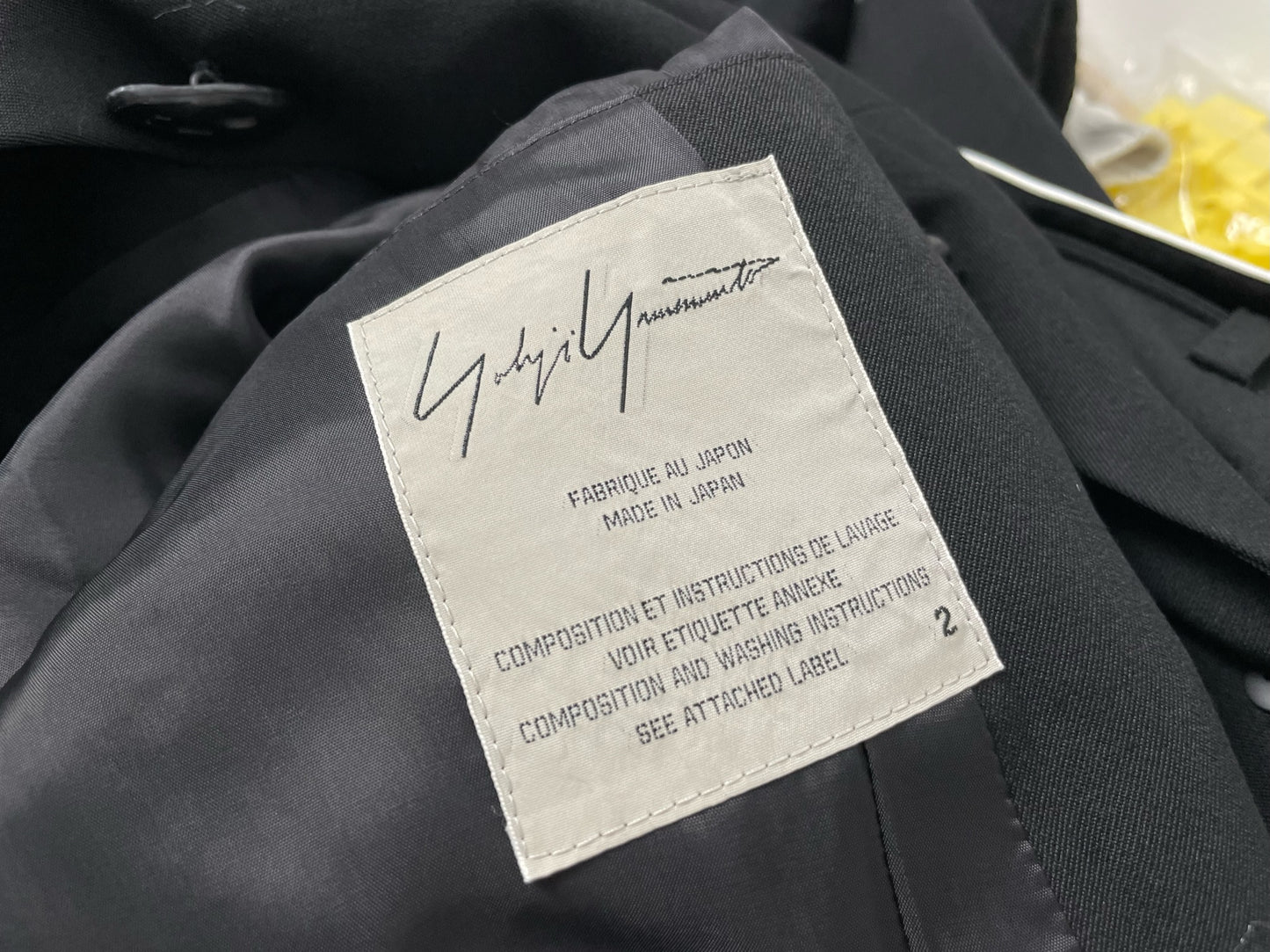Yohji Yamamoto Long Coat