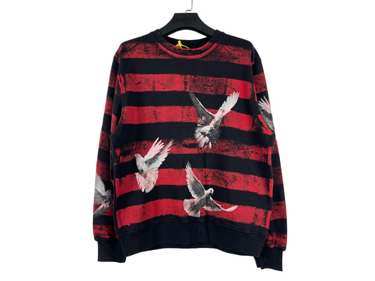 Amiri Doves Printed Crewneck
