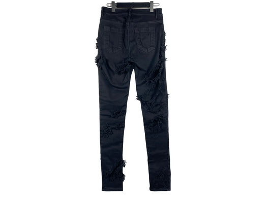 Rick Owens DRKSHDW Destroyed Skinny Pants