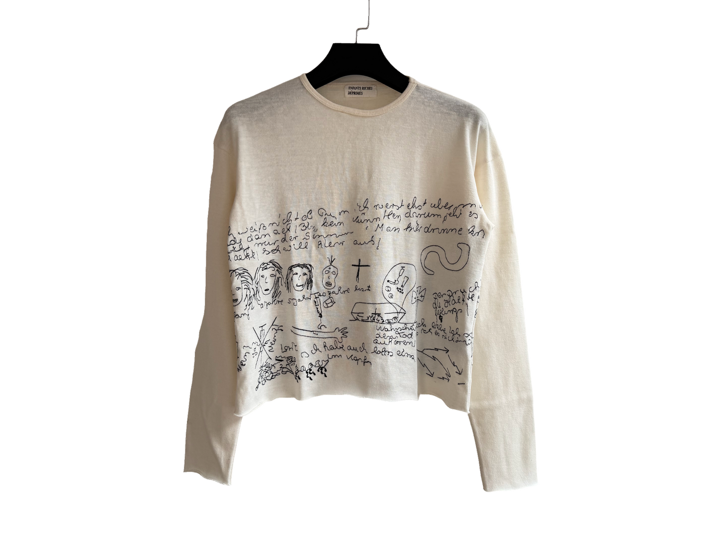 Enfants Riches Deprimes French Embroidered Long Sleeve Shirt