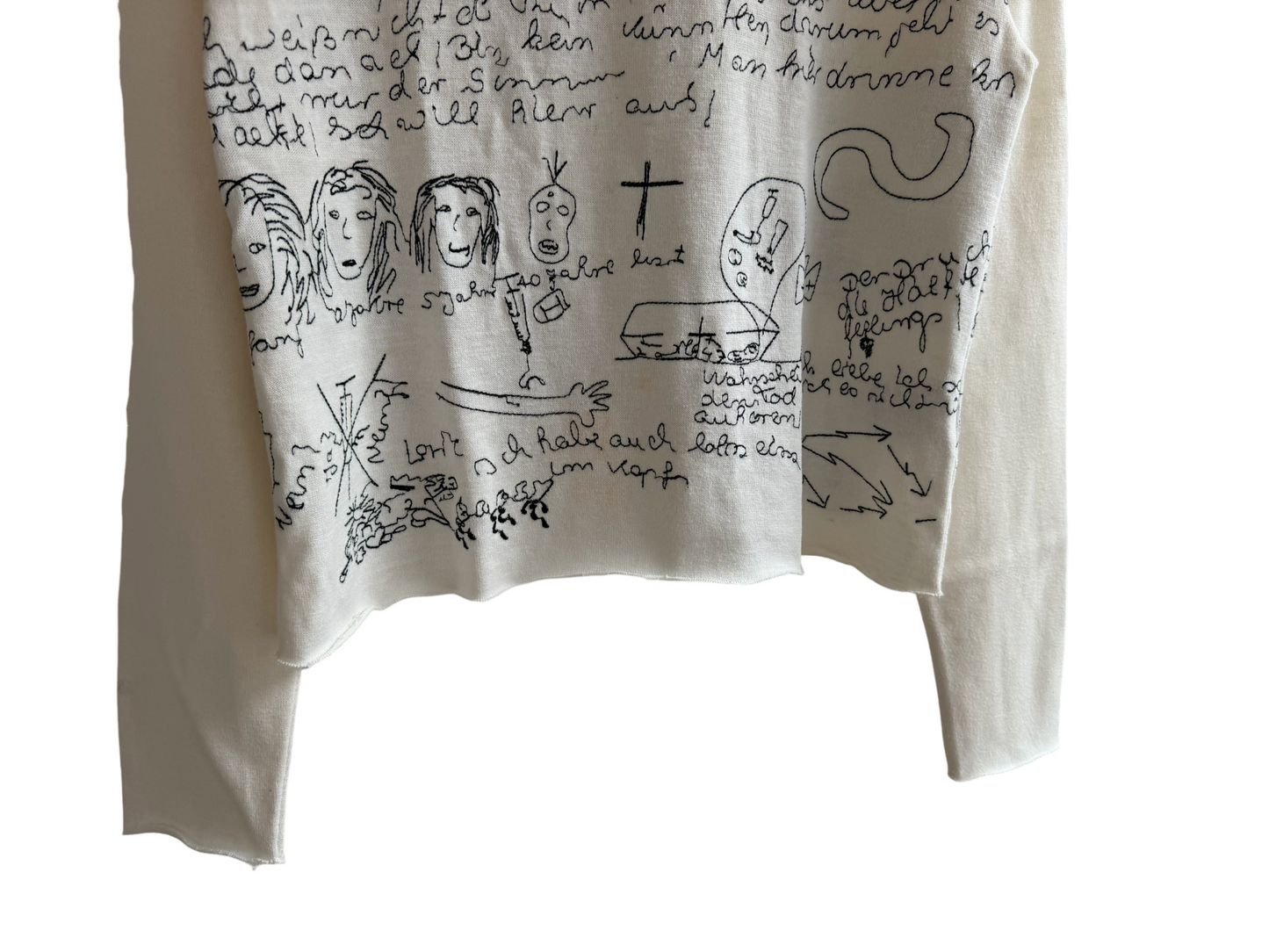 Enfants Riches Deprimes French Embroidered Long Sleeve Shirt