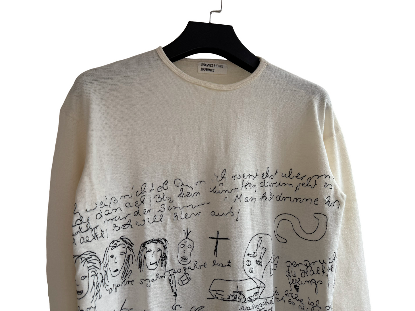 Enfants Riches Deprimes French Embroidered Long Sleeve Shirt