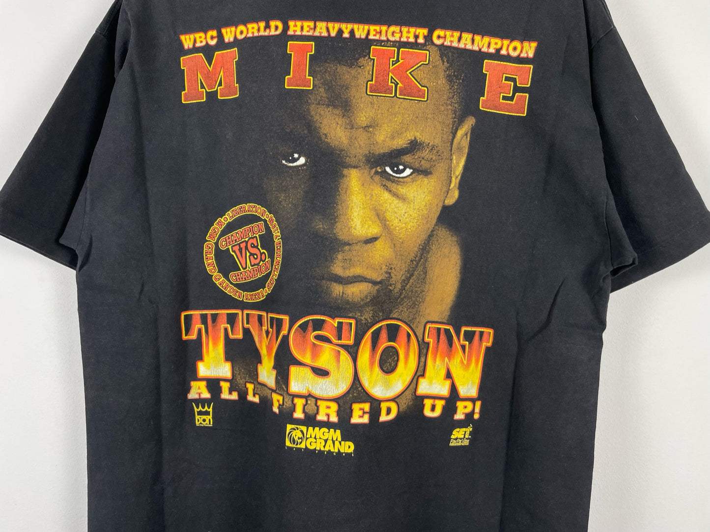 Vintage Mike Tyson MGM Grand Tee 1996