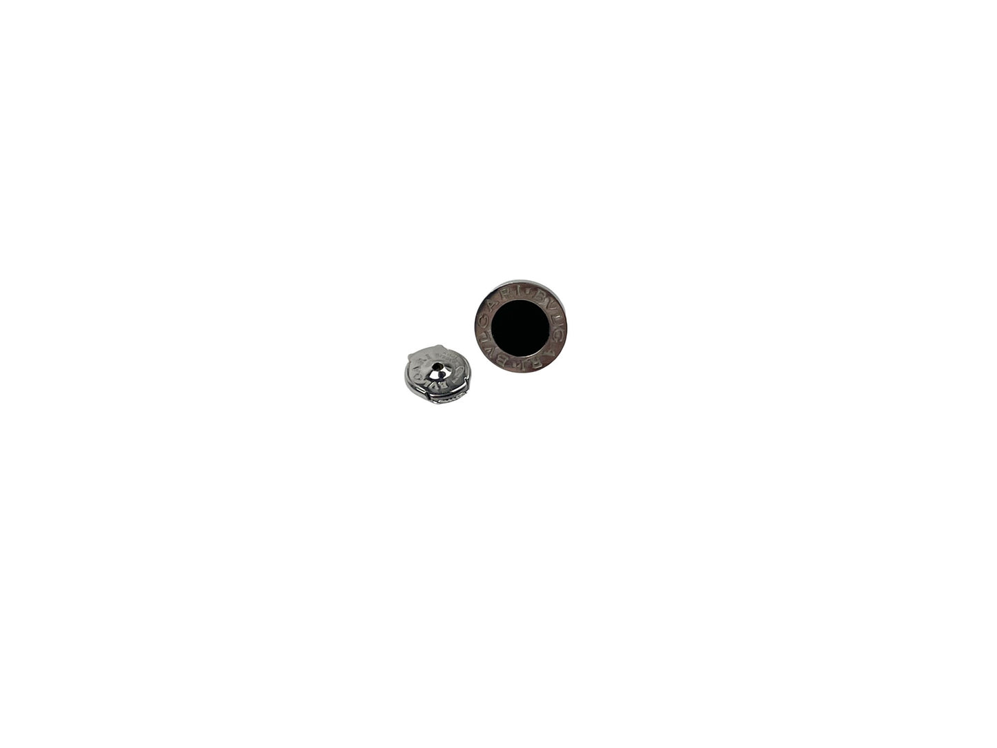 Bvlgari Stud Single Earring White Gold
