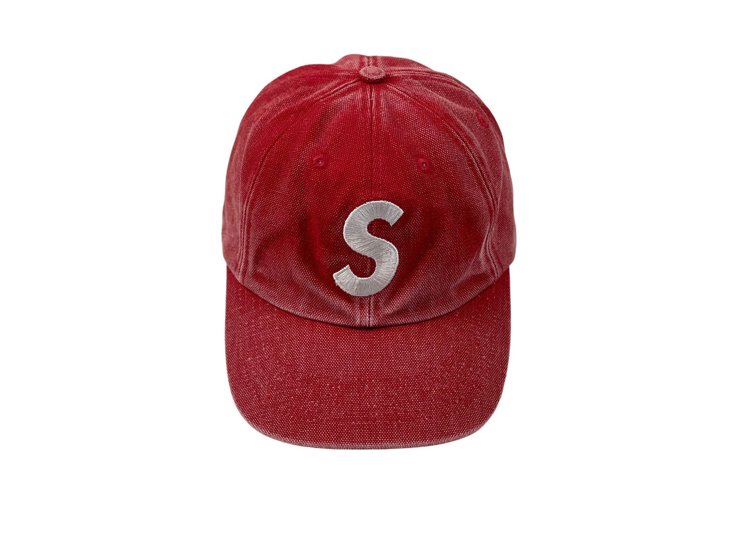 Supreme Pigment Coated S Logo 6-Panel Cap