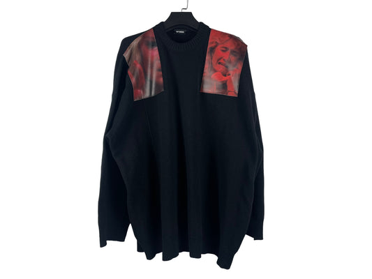 Raf Simons Patch Oversized Sweater FW19