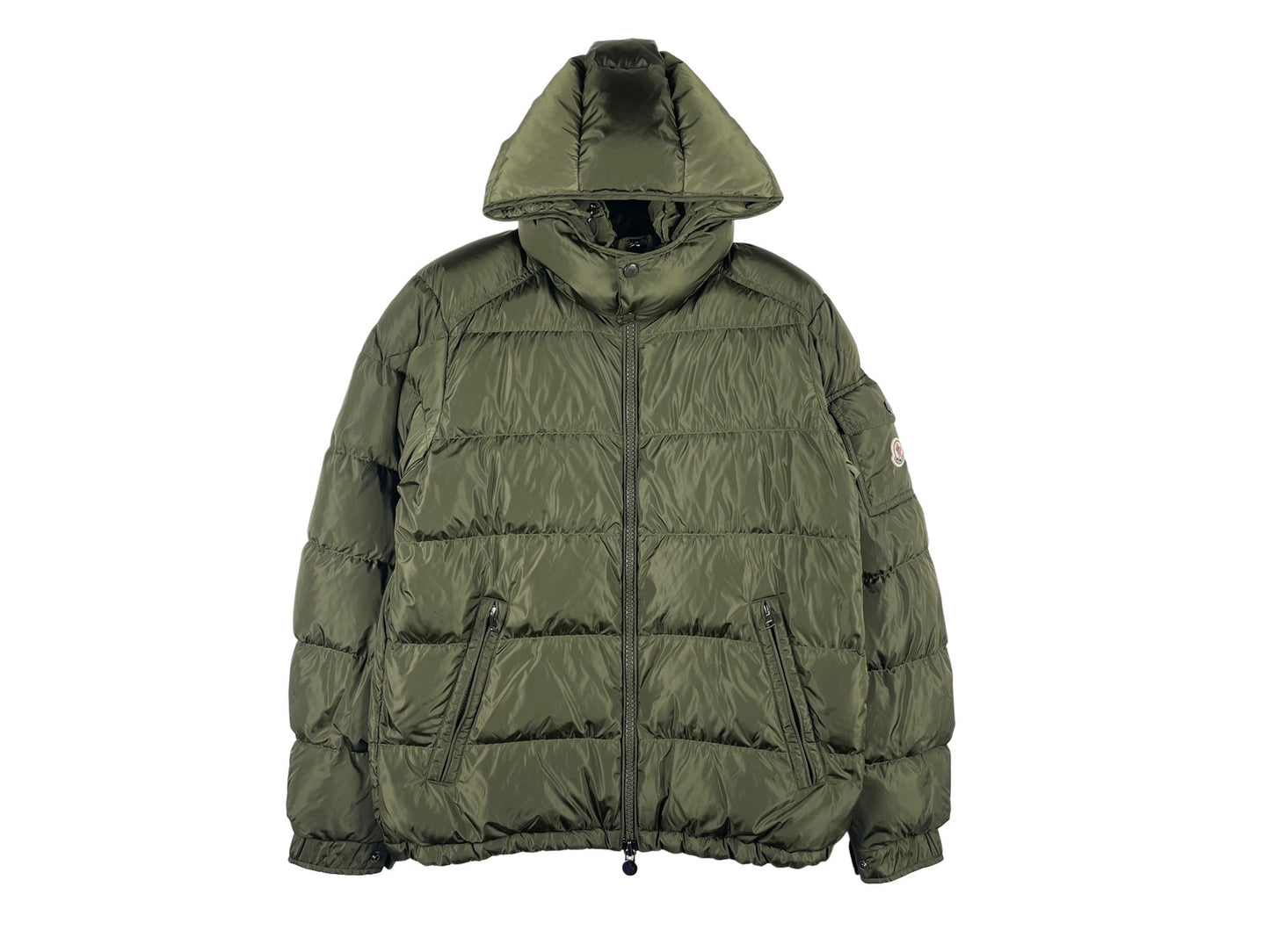 Moncler Maya Hooded Puffer Jacket Olive AW25