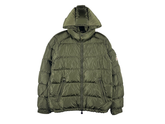 Moncler Maya Hooded Puffer Jacket Olive AW25