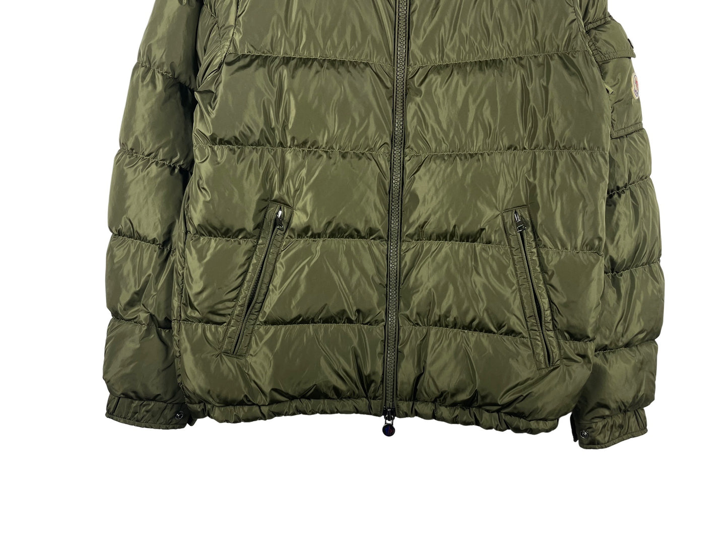 Moncler Maya Hooded Puffer Jacket Olive AW25