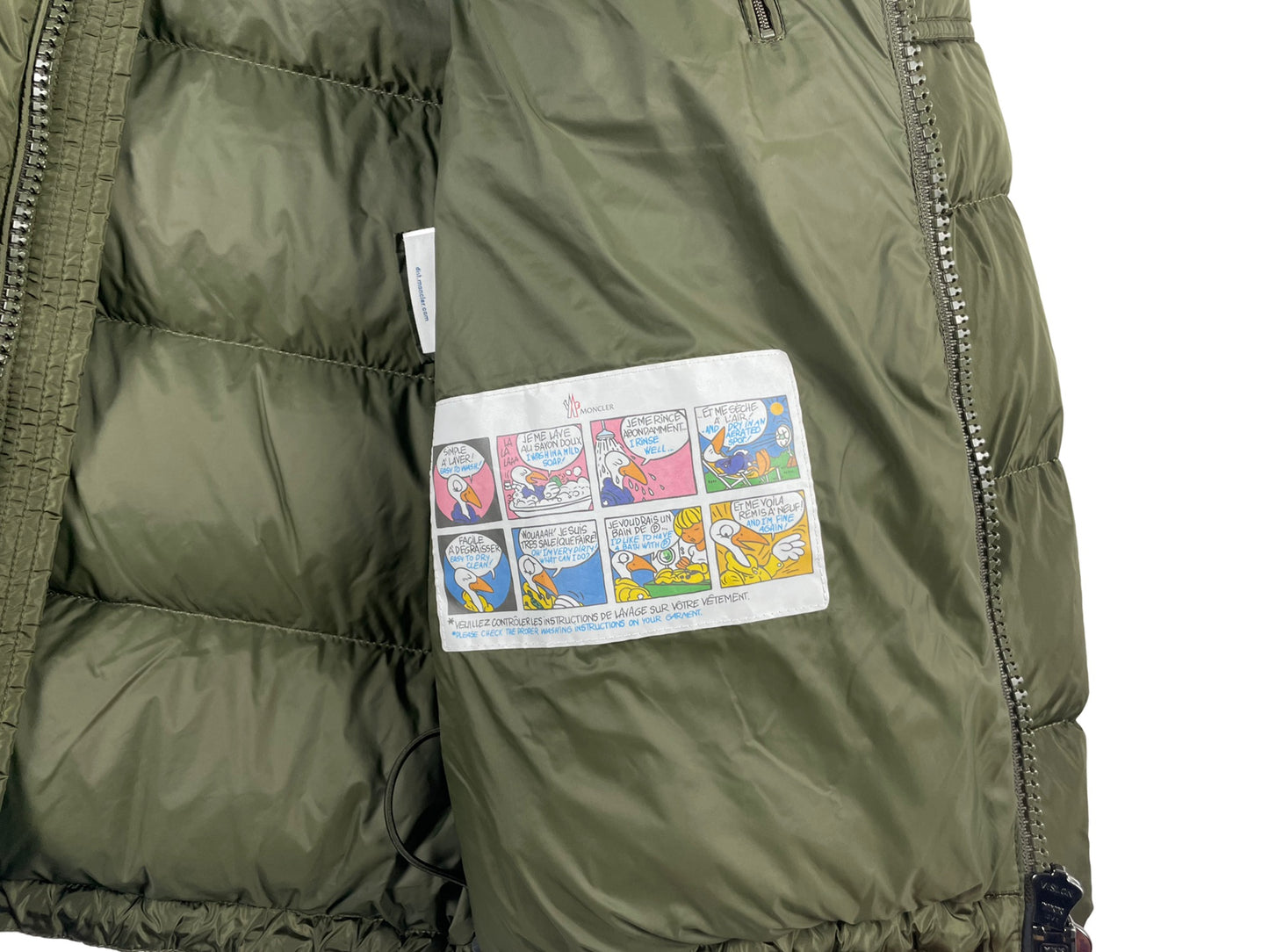 Moncler Maya Hooded Puffer Jacket Olive AW25