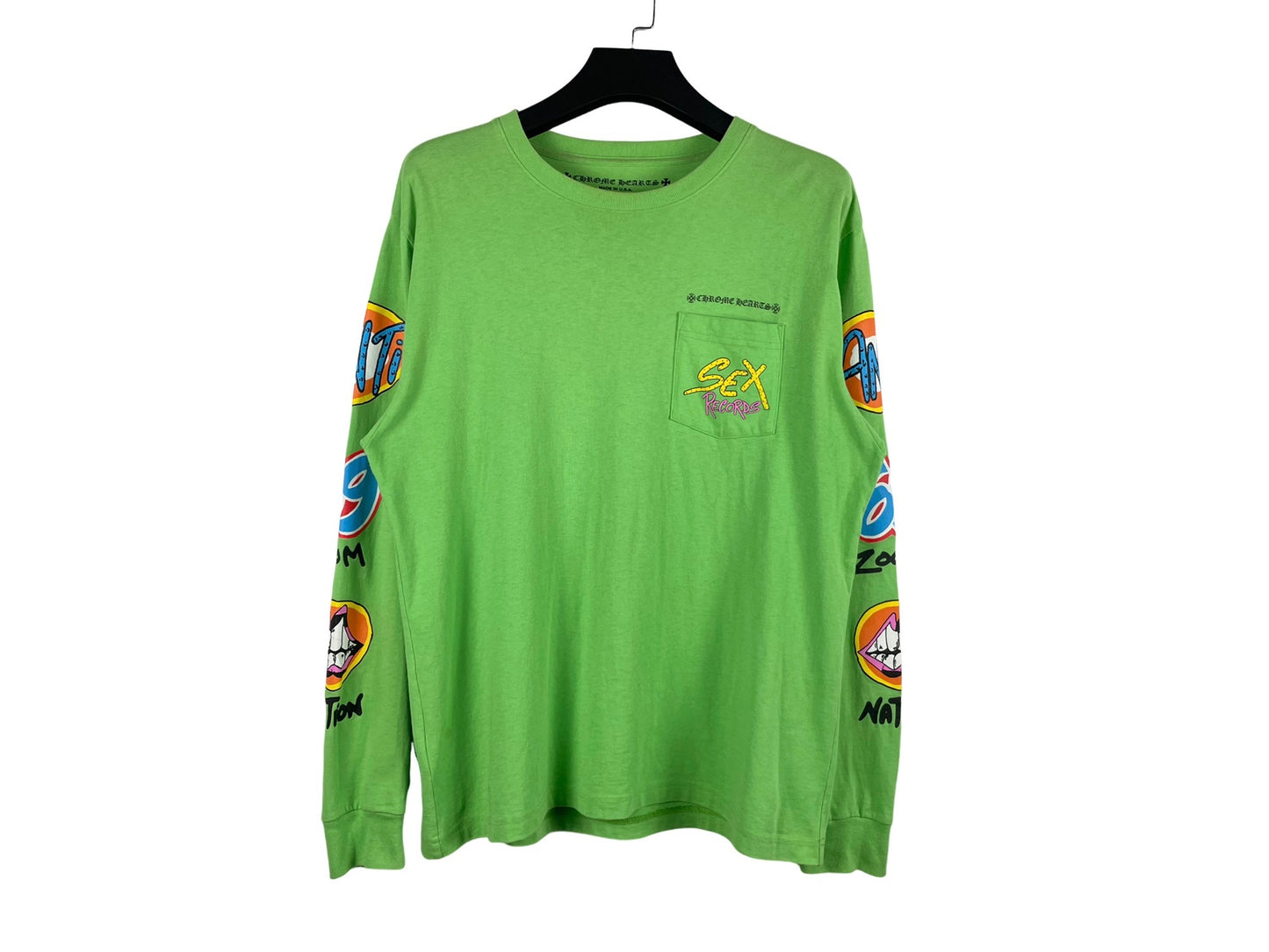 Chrome Hearts x Matty Boy Sex Records Long Sleeve T-Shirt