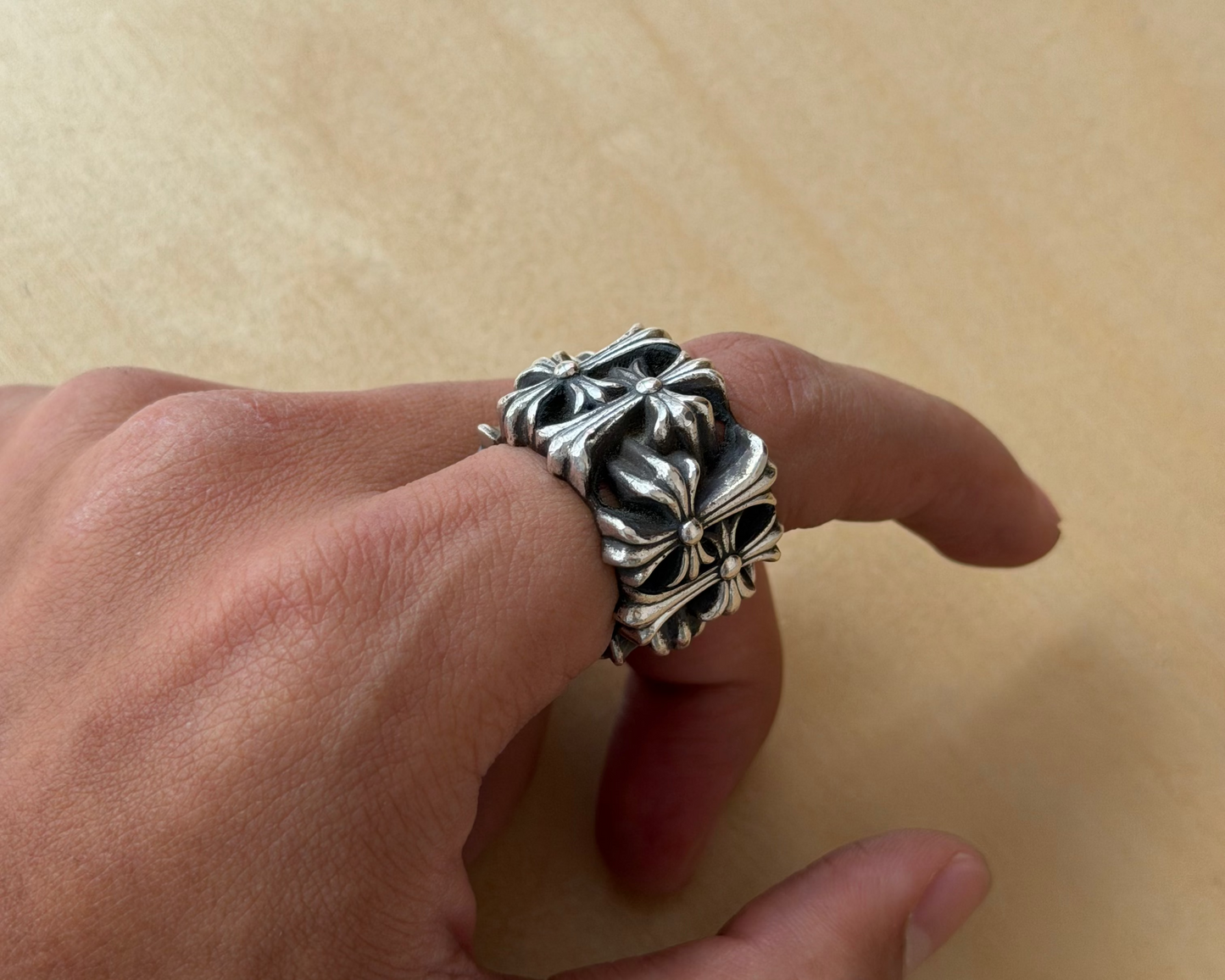 Chrome Hearts Cemetery Ring