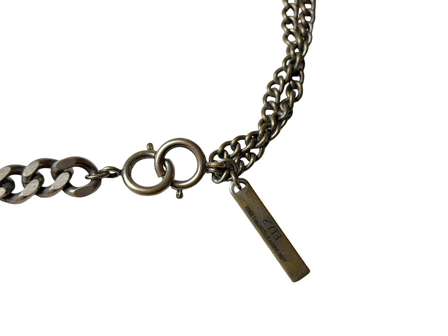 S'YTE Yohji Yamamoto 6-Way Curved Chain Bracelet Necklace