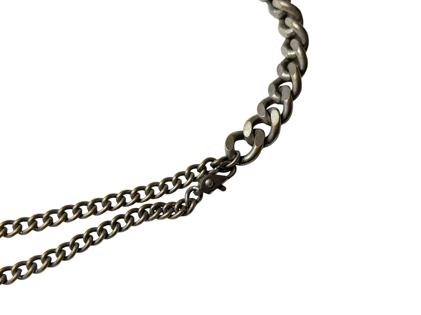 S'YTE Yohji Yamamoto 6-Way Curved Chain Bracelet Necklace