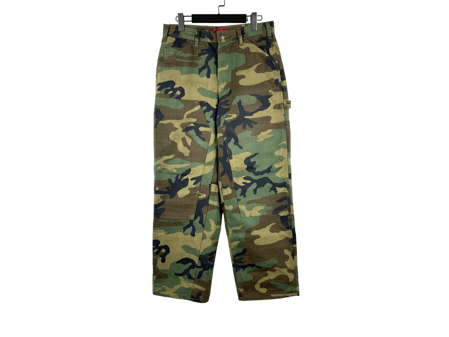 Supreme Jacquard Logos Double Knee Denim Painter Jean