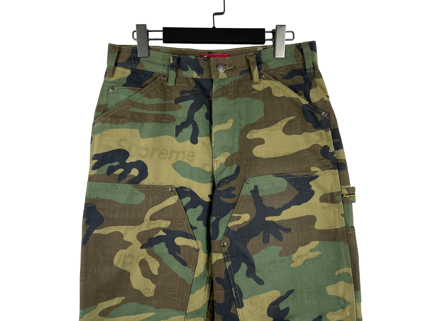 Supreme Jacquard Logos Double Knee Denim Painter Jean