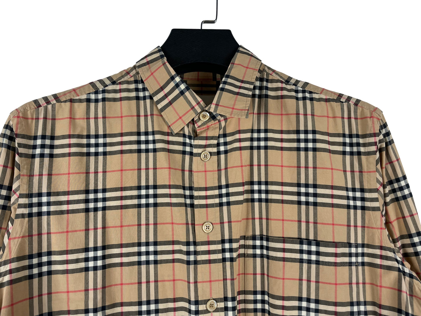 Burberry Checked Long Sleeve Shirt